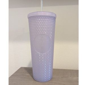 Starbucks Studded Icy White Tumbler NWT